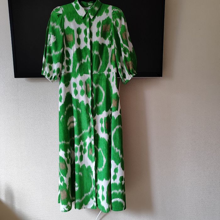 Яскрава довга натуральна сукня Shoeby