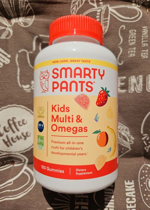 Smarty pants дитячі мульти вітаміни та омега в желейках для дітей 120