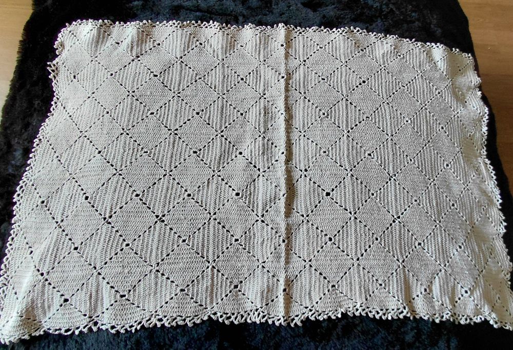Conjunto de 3 naperons em renda