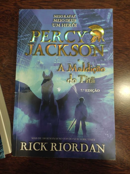 Livros Percy Jackson