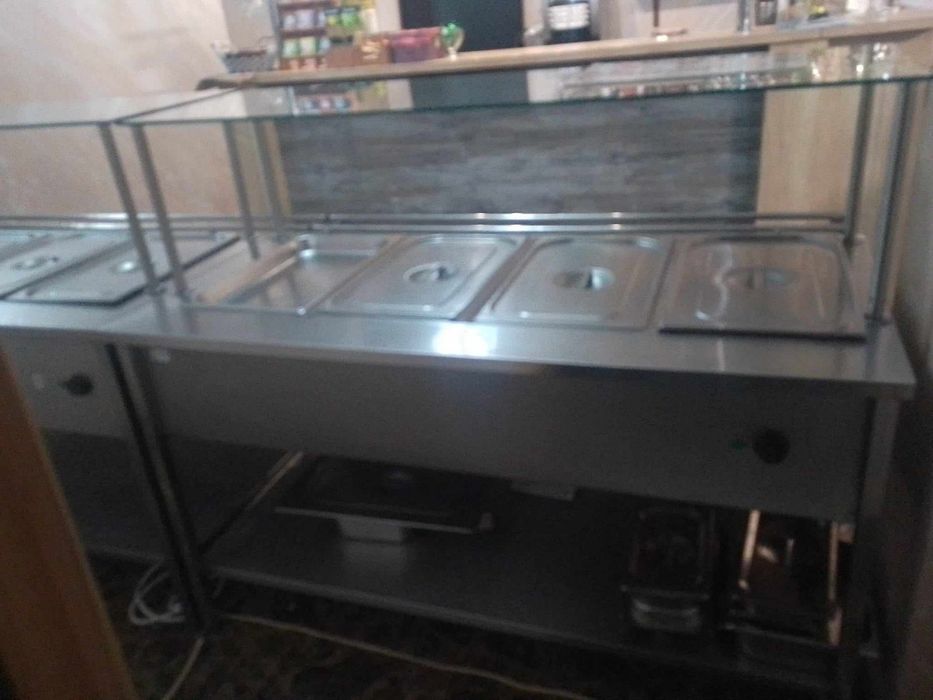 Горячие витрины нержавейка в наличие 2 шт