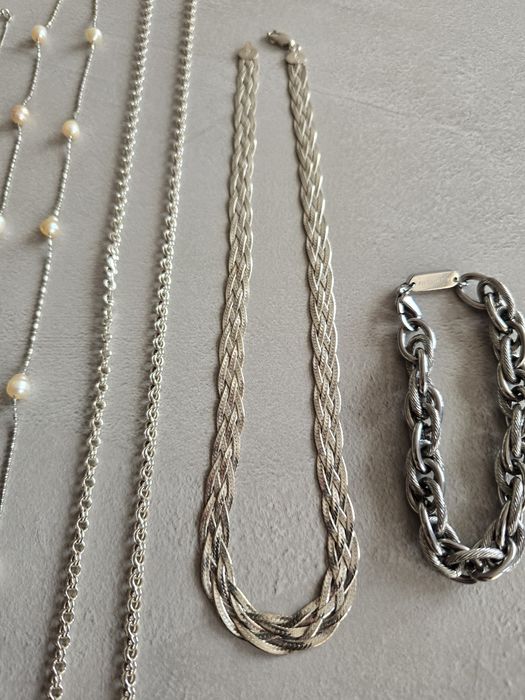 Чокер кольє ланцюжок срібло