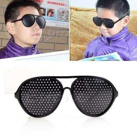 Óculos descanso terapêuticos visão pinhole aviador exercitar NOVO