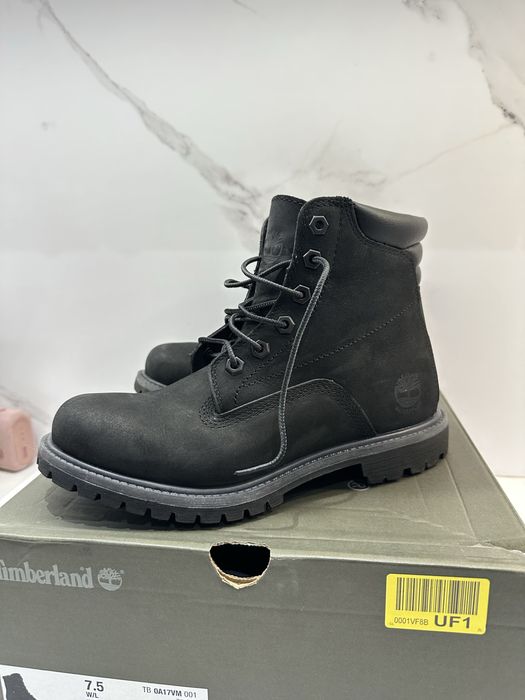 Buty Timberland Waterville 6 IN Waterproof Black Nubuck 38,5