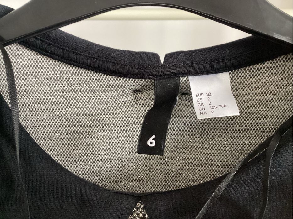 Sukienka damska/ dziewczeca - H&M rozm XS/S bez wad