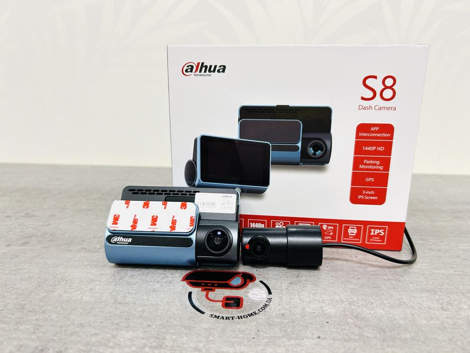 2 КАМЕРЫ‼️ GPS WiFi 8Мп Dahua авто регистратор автомобильный в машину автомобільний реєстратор на 2 камери авто реєстратор регістратор хороший якісний