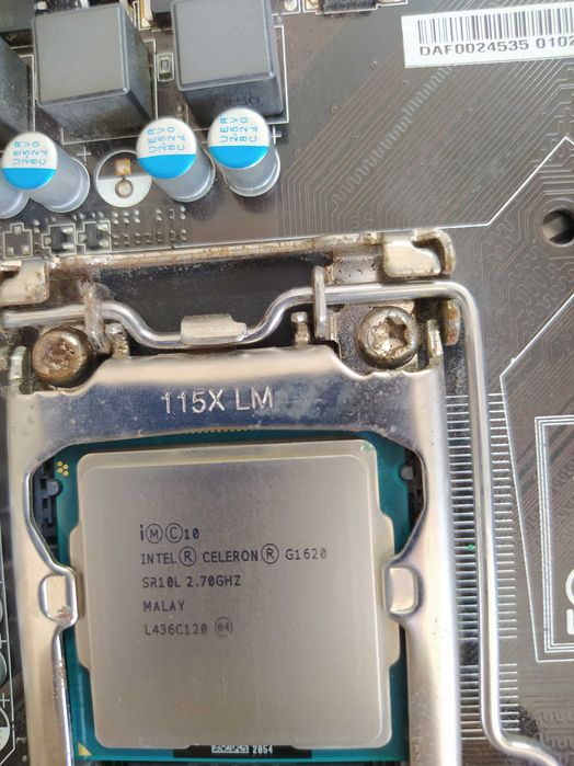 Conjunto Motherboard MSI H61M-P20 (G3) CPU Intel Celeron G1620 GPU GeForce GT 730 4GB RAM DDR3 Fonte 500W