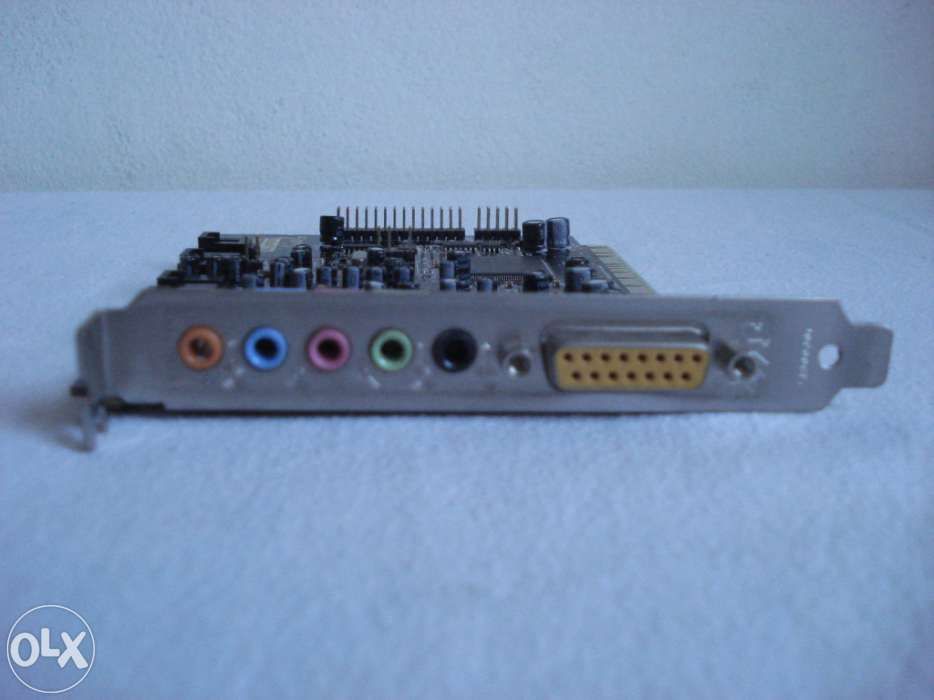 Placa De Som + Cabos + CD64284484427011123