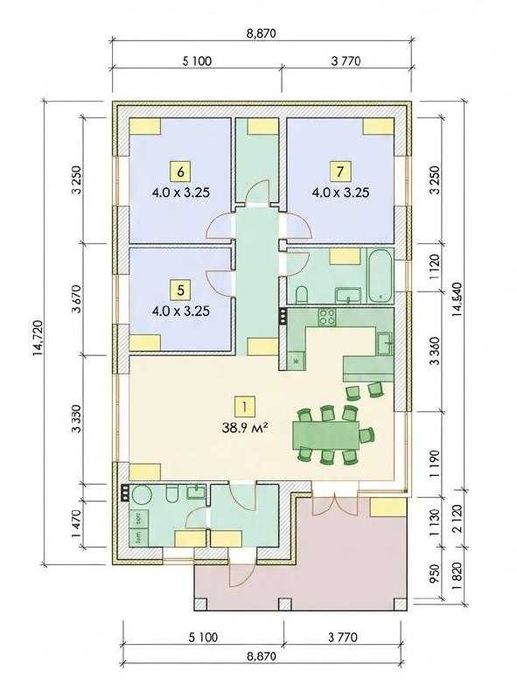 Продаж будинку АМЕРИКАНКИ в Рівному, 116 м², 5 соток 95 000 $, ГАЗ, міське водопостачання