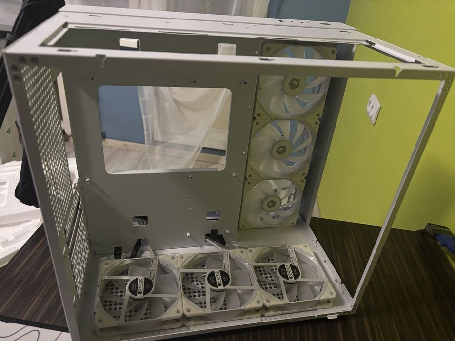 Корпус GAMEMAX Infinity + 6 вентиляторів ID-Cooling TF 12025 SW