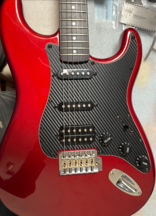 Guitarra Fender Squier com upgrade