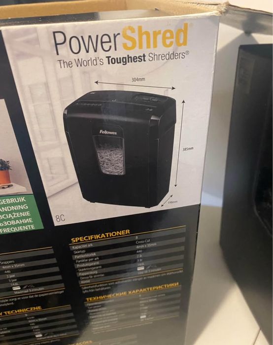 Trituradora de papel