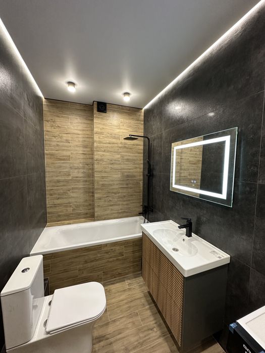 Нова 1 кім. квартира з ремонтом під Києвом / Крюківщина