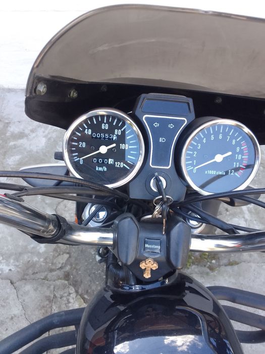 Мотоцикил мустанг альфа 125