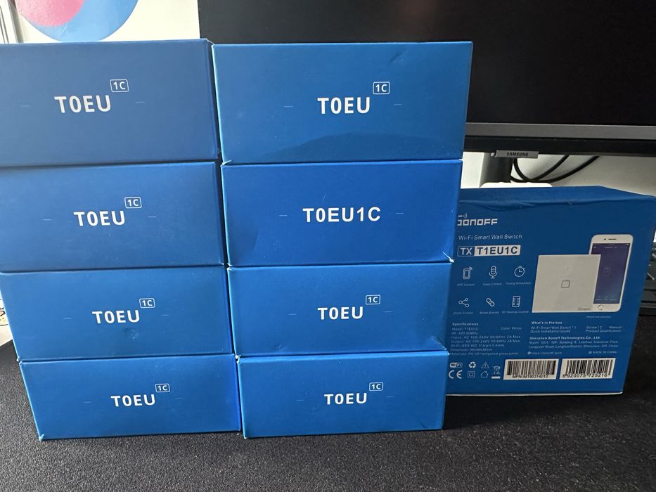 Interruptores inteligentes sonoff