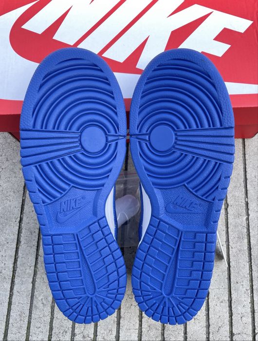 Оригінал Кросівки Nike Dunk Low SP Kentucky Найк данки сині білі роял