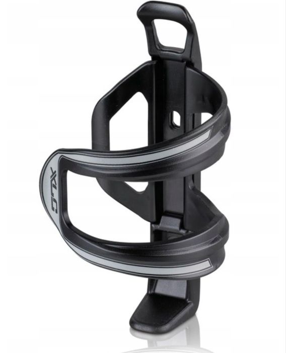 Uchwyt na bidon XLC Sidecage dwustronny czarny/szary