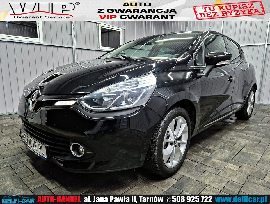 Renault Clio Clio BLACK LIMITED 1.2 Mpi Kamera Nawigacja Full Opcja