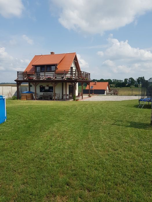 Walentynki, 8 os, Balia z Jacuzzy,basen, plac zabaw, domek całoroczny,