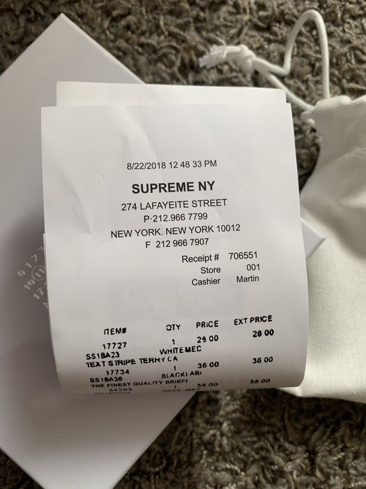 Кошелек Supreme x Maison Margiela новий в коробці
