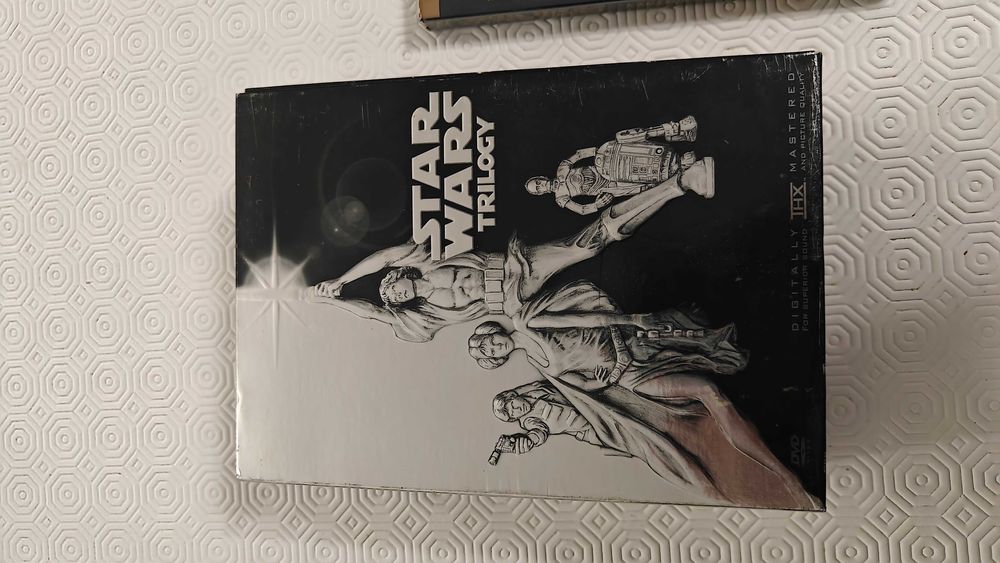 Star Wars 1 e 2 triologias DVD