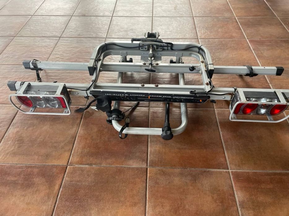 Велобагажник , велокріплення на фаркоп Eufab Carlo Plus