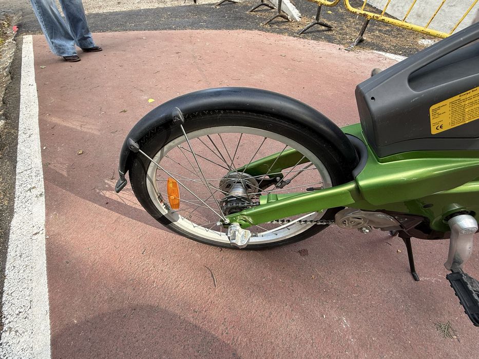 Bicicleta dobrável elétrica Renault