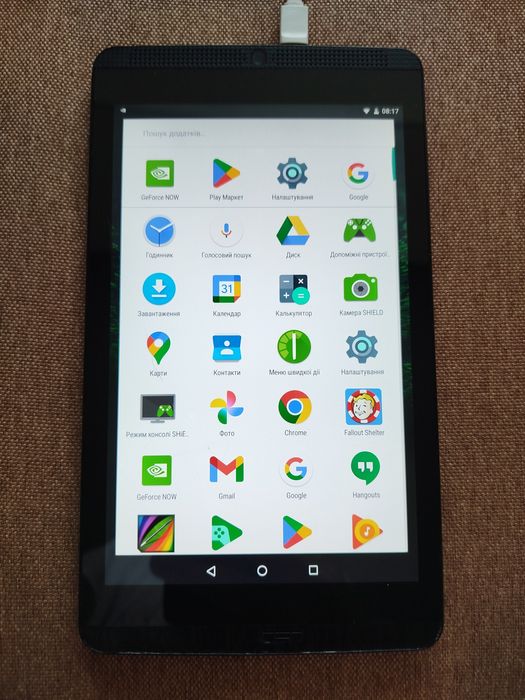 NVIDIA Shield Tablet K1  на базі Android/Mini-HDMI