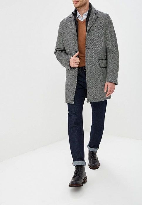 S Oliver пальто шерстяное президентское 3XL полная цена 188 евро