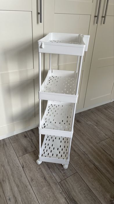 Wózek na kółkach do łazienki 4 poziomy