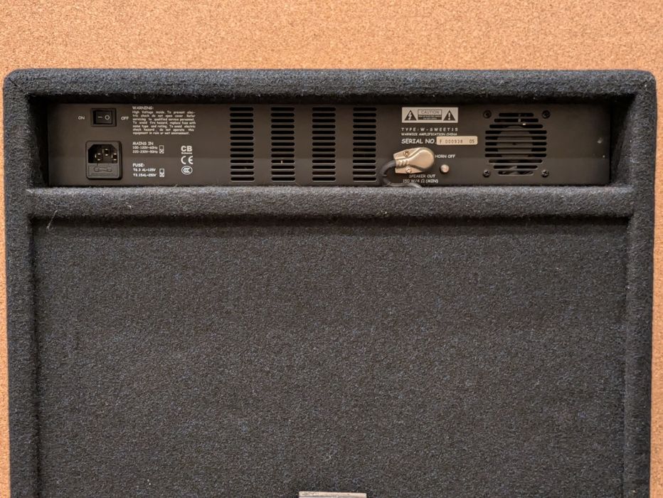 Amplificador de Baixo Warwick Sweet 15 — 1x15" 150W / €225 hoje