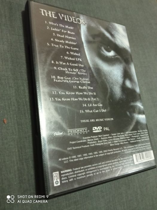 Ice Cube The Videos volume 1 DVD