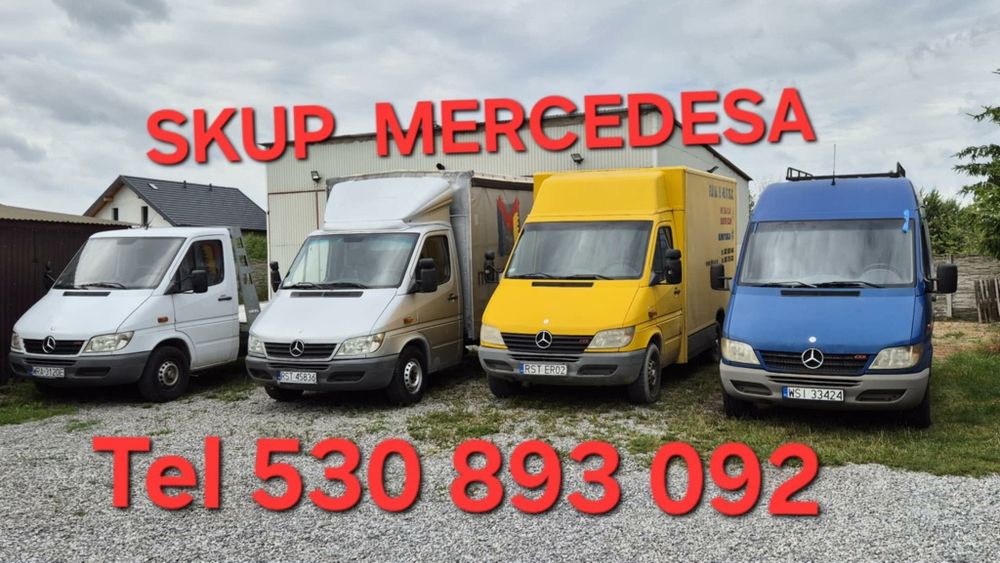 Skup Mercedes Sprinter - Kaczka * Piotrków Trybunalski i Okolice