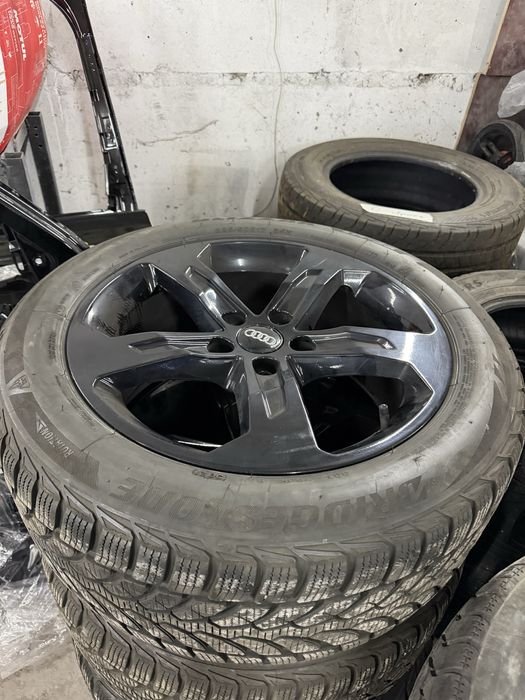Резина с дисками зимняя audi r17 blizzak 225/50 r17