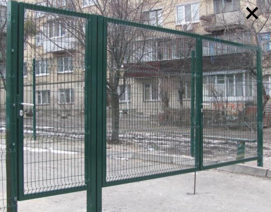 Ворота + калитка + столбики