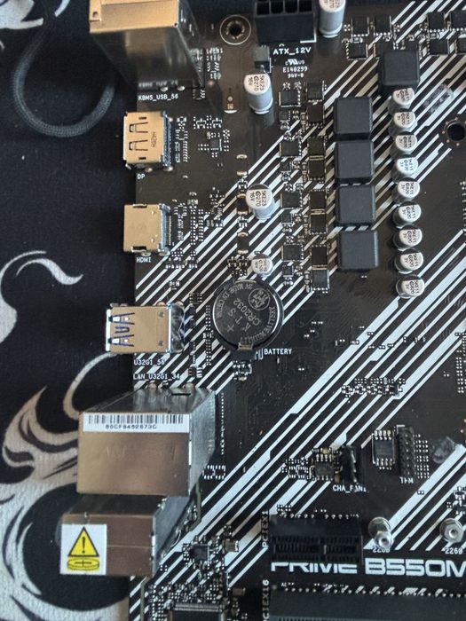 MotherBoard Asus Prime B550M-K ARGB