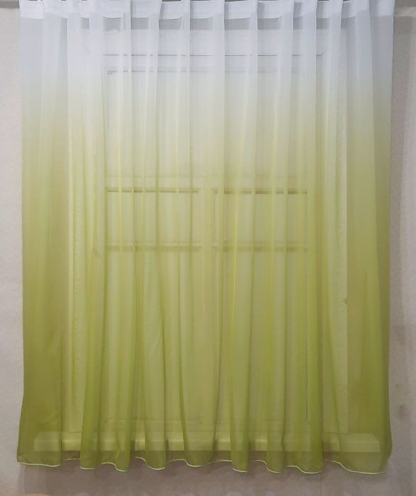 Готовий тюль омбре