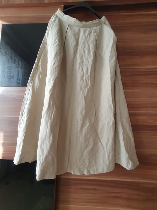 Mango maxi spodnica lniana M