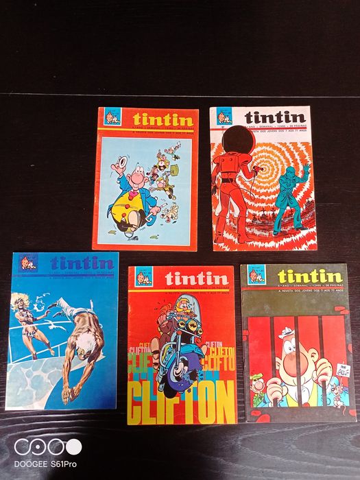 Revistas tin tin 9.ano
