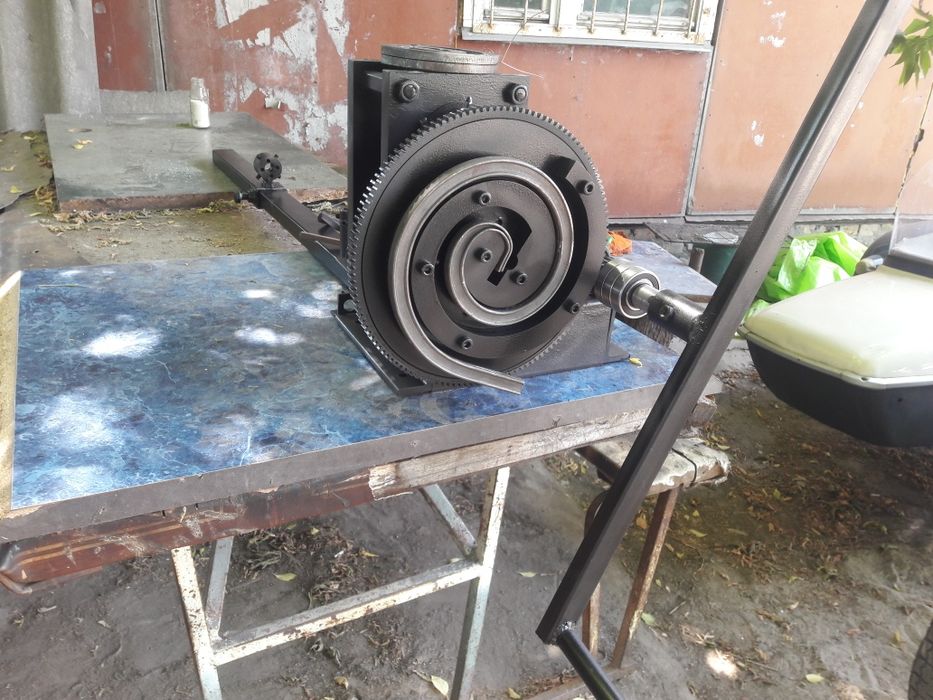 Станок для ковки (блок усиления, торсион, шишки, улитка)