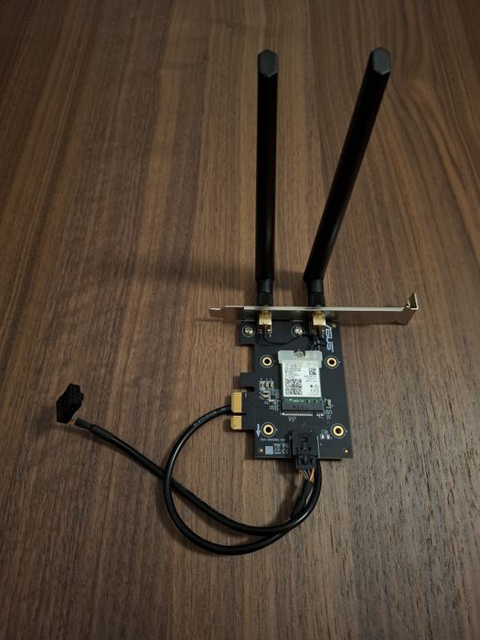 Placa de rede Wi-Fi 6 Asus PCI-E