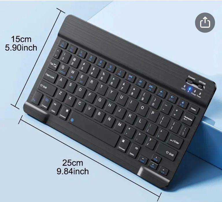 Teclado sem fios ultrafino