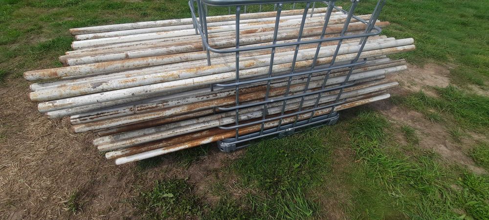 Słupki na ogrodzenie 2m 2,5m   rura 6,5m
