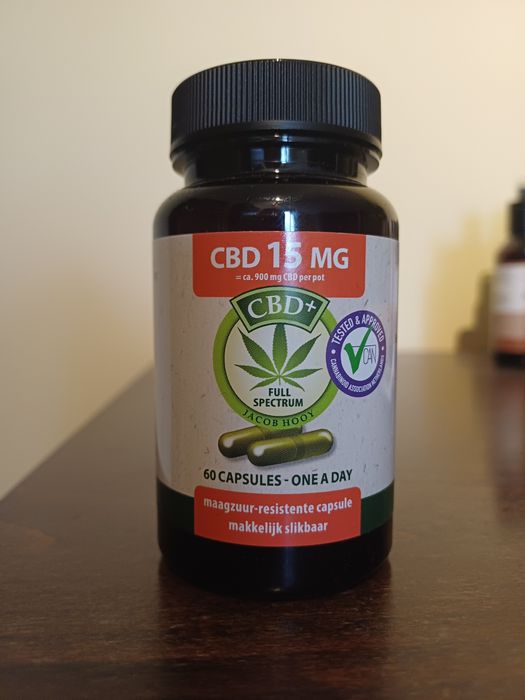 Jacob Hooy CBD 15mg 60 kapsułek