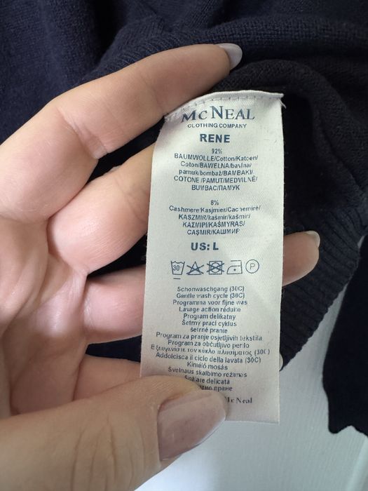 Bawelniany sweter męski