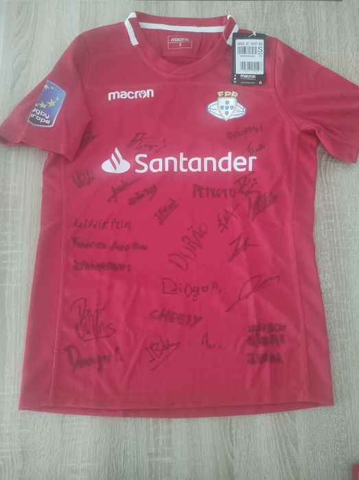 Camisola da seleção de ragueby assinada