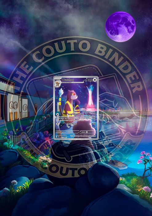 Extended Art TCG POKEMON | Watchog 097/086 | Chaos Rising