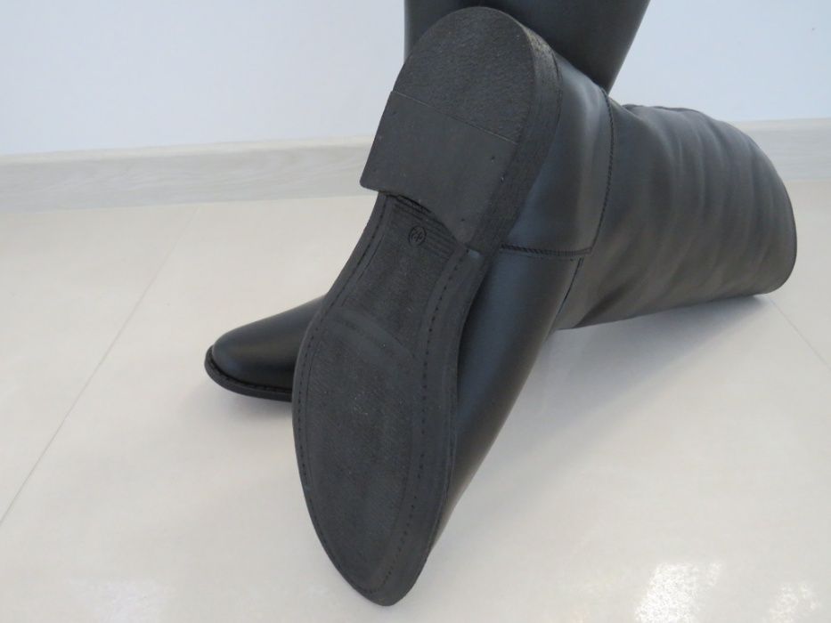 Oficerki skórzane nieusztywniana kostka/z usztywnieniem