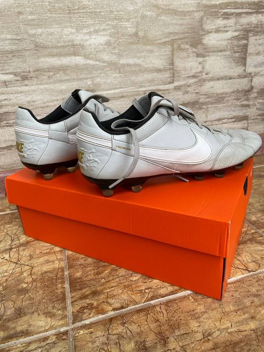 Бутсы Nike, кожаные р.42.5 , (ретро)