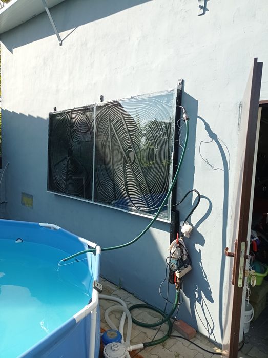 Solar do grzania wody w basenie